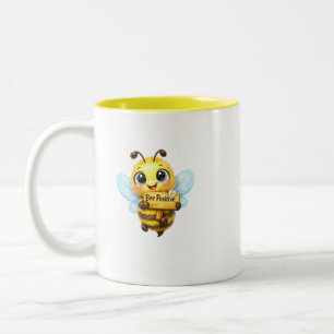 Bee Positive – Cute Motivational Bee Mug