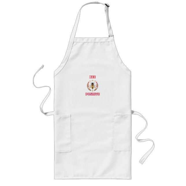 bee positive long apron (Front)