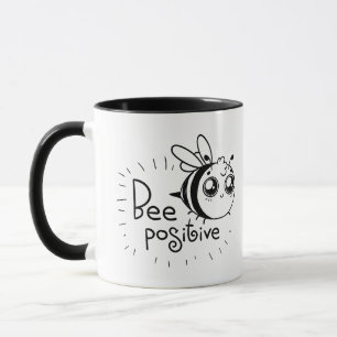 Bee Positive Mug