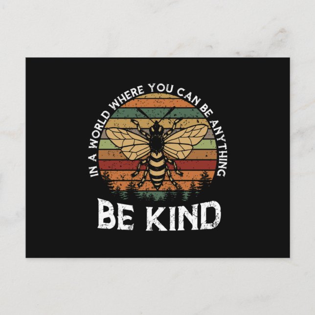 Bee Postcard (Front)