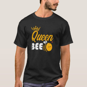 Bee Queen Beekeeper Beehive Honey Bees Honeycomb B T-Shirt