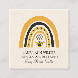 Bee Rainbow Honey Products  Business Card