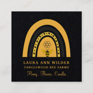 Bee Rainbow Honey Products  Business Card