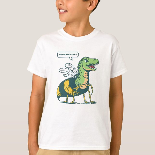 Bee-Rawr-Self T-Shirt (Front)