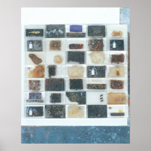 Bee resin casts poster