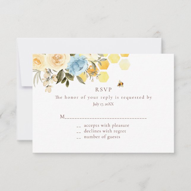 Bee Response Cards (Front)