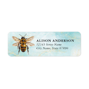 Bee Return Address Labels