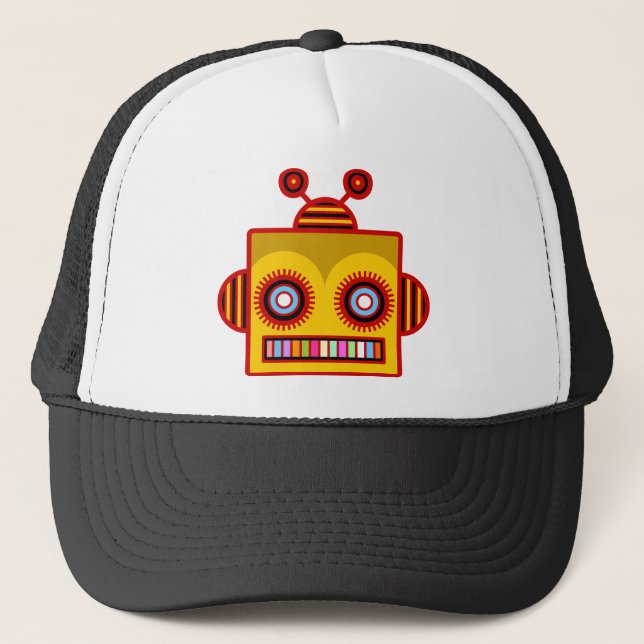 Bee Robot Fun Hat (Front)