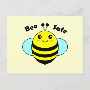 Bee Safe 1 Postcard