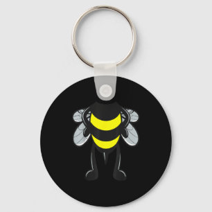 Bee Shirt Adult Men Women Kids Bumblebee Costume  Key Ring