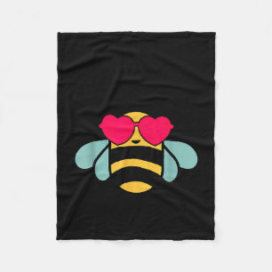 Bee-shirt Girls Bumble Bee Kind Toddler Kids Cute Fleece Blanket