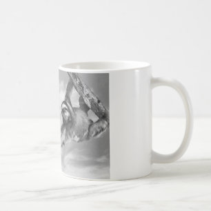 bee & sloth coffee mug