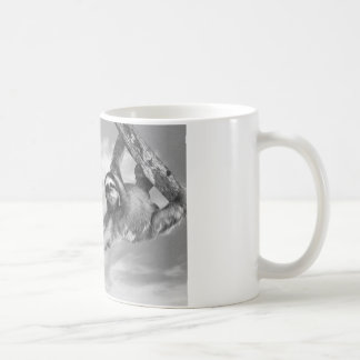bee & sloth coffee mug