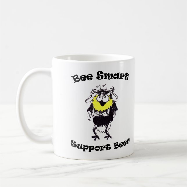 Bee Smart Mug (Left)