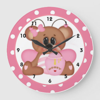Bee Still My Heart Valentine's Day Clock d1