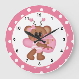 Bee Still My Heart Valentine's Day Clock d3