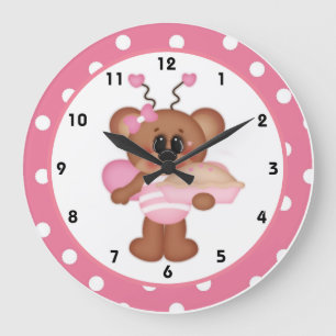 Bee Still My Heart Valentine's Day Clock d8