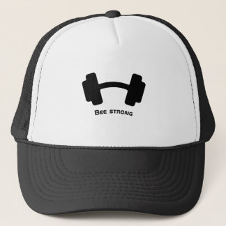 Bee strong trucker hat