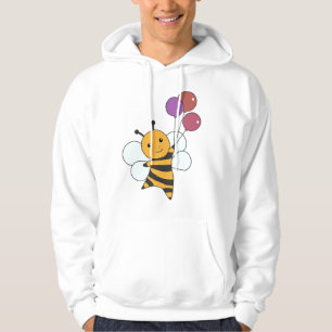 Bee Sumsi Balloons Funny Animals Honeybee Hoodie