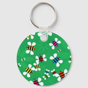 Bee Swarm Key Ring