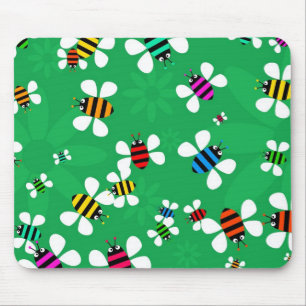 Bee Swarm Mouse Mat