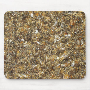 Bee swarm mouse mat