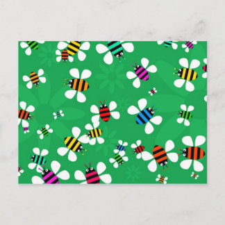 Bee Swarm Postcard