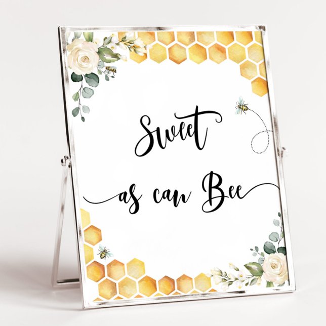 Bee Sweet as can bee table  Poster (Creator Uploaded)