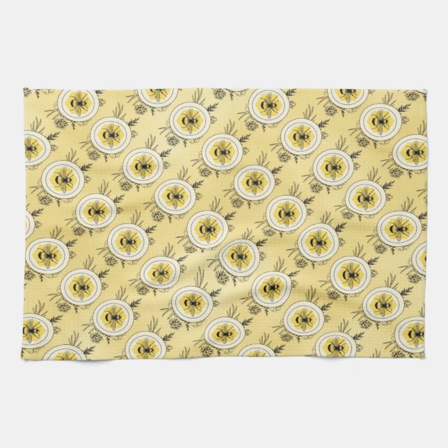 Bee Tea Towel (Horizontal)