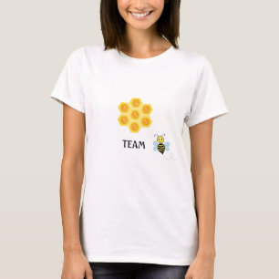 Bee Team and Honeycomb T-Shirt