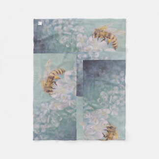 "Bee The Change" Fleece Blanket