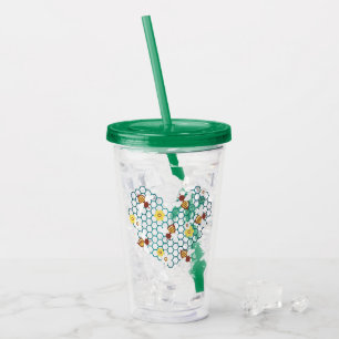 Bee the Difference Inspirational Acrylic Tumbler