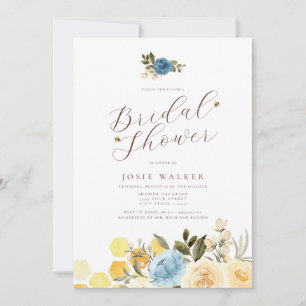 Bee Themed Bridal Shower Invitation
