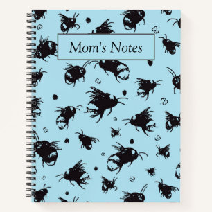 Bee Themed Custom Notebook for Teachers or Moms