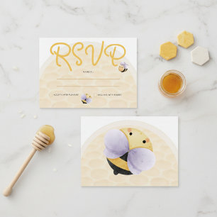Bee There! RSVP Bee Enclosure Card