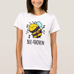 Bee-thoven Funny Music Bee Pun  T-Shirt