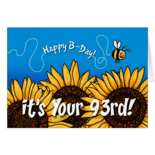 bee trail sunflower - 93 years old