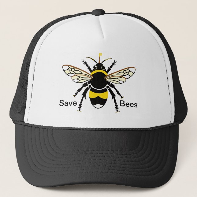 Bee - trucker hat (Front)