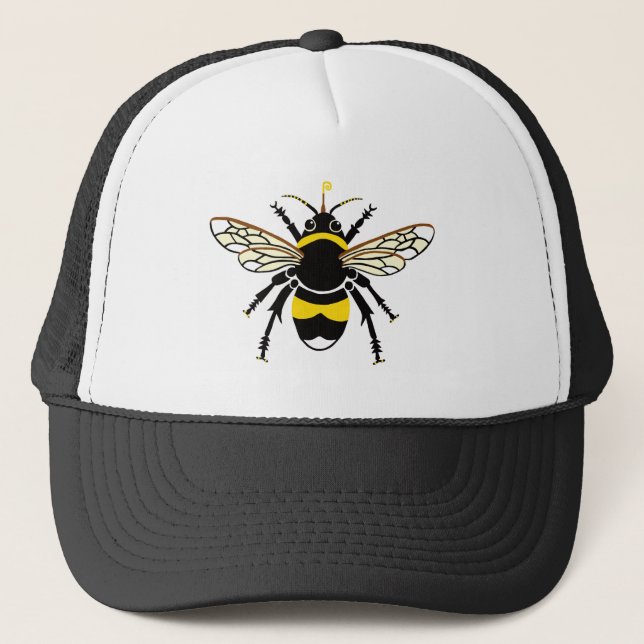 Bee - trucker hat (Front)