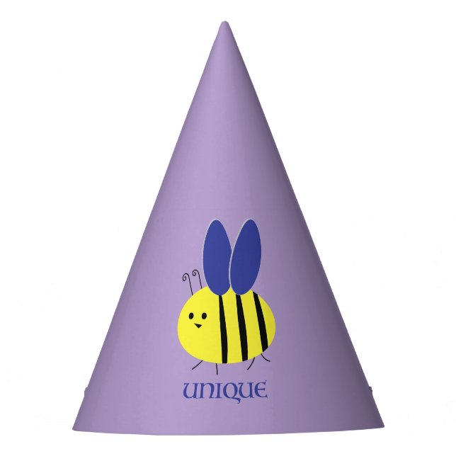 Bee Unique Party Hat (Front)