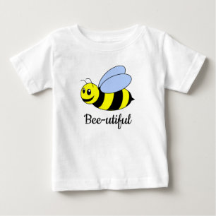 "Bee-utiful" Bumble Bee Baby T-Shirt