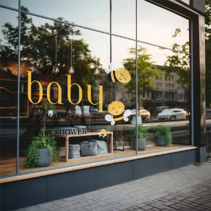 Bee-utiful Moments: Hello Baby Bee Shower Window Cling