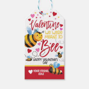 Bee Valentine Favour Tag