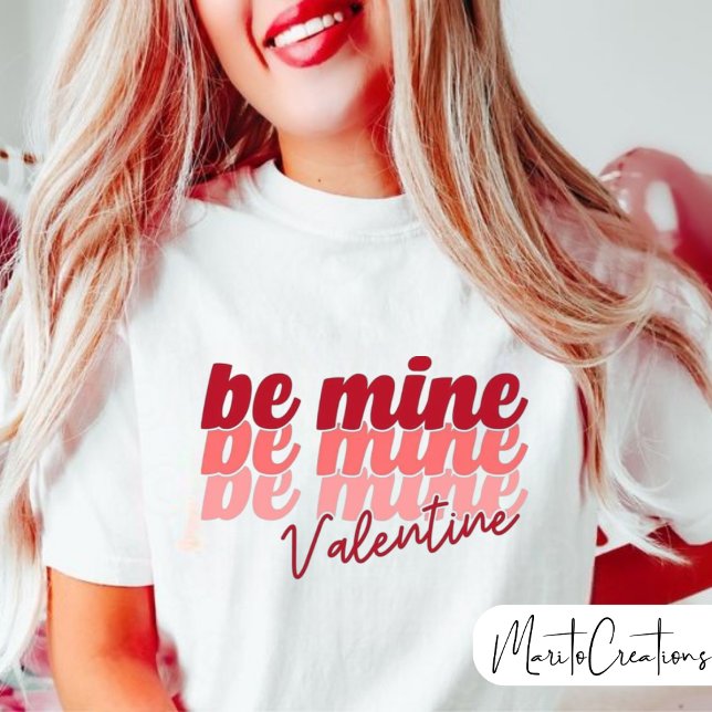 Bee Valentine, Retro Valentine's Day,gift for her T-Shirt (Creator Uploaded)