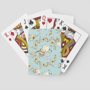 Bee Wall Decor Playing Cards