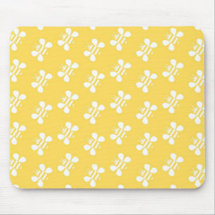 Bee Wallpaper Mouse Mat