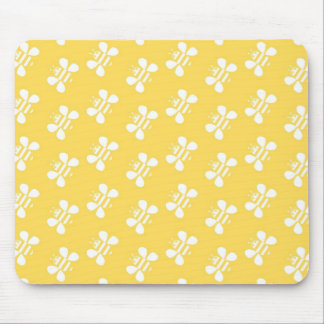 Bee Wallpaper Mouse Mat