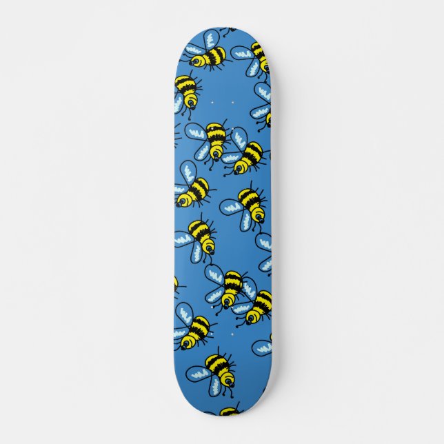Bee Wallpaper Skateboard (Front)