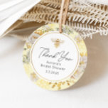 Bee wildflowers bridal shower gift tag<br><div class="desc">Bee wildflowers bridal shower gift tag.
Matching items available.</div>