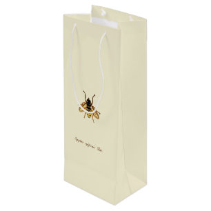 Bee Wine Gift Bag